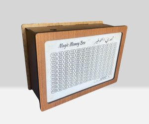 Magic Money Box (Tirelire en bois)